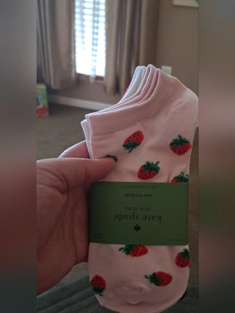 Kate spade 3pk Low-cut no-show socks NWT